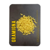Magnet Flexible Recette du restaurant italien de Gramigna (Vertical)