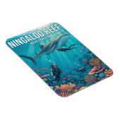 Magnet Flexible Récif de Ningaloo Australie (Côté Droit)