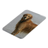 Magnet Flexible Récipiendaire doré en mer (Côté Gauche)