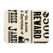 Magnet Flexible Récompense pour Jesse James (Horizontal)