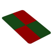 Magnet Flexible Rectangles rouge et vert (Côté Droit)