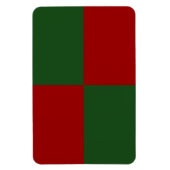 Magnet Flexible Rectangles rouge et vert (Vertical)
