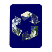 Magnet Flexible Recyclage de la terre (Vertical)