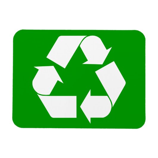 Magnet Flexible Recycler l'aimant Premium (Horizontal)