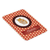 Magnet Flexible Red Ajouter Votre Nom Hamster (Côté Droit)