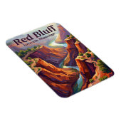 Magnet Flexible Red Bluff Mississippi (Côté Droit)