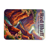 Magnet Flexible Red Bluff Mississippi (Horizontal)