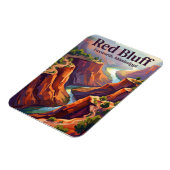 Magnet Flexible Red Bluff Mississippi (Côté Gauche)