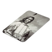 Magnet Flexible Red Cloud Chief (1822-1909) 1880 (photo b/w) (Côté Gauche)