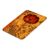 Magnet Flexible Red Flowers (Côté Gauche)