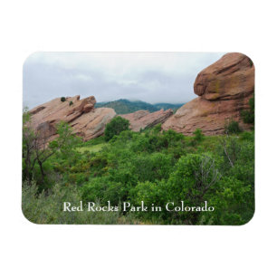 Magnet Flexible Red Rocks Ridge Mountains et Valley
