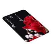 Magnet Flexible Red Rose Bouquet Mariage personnel (Côté Droit)