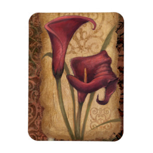 Magnet Flexible Red Tulips