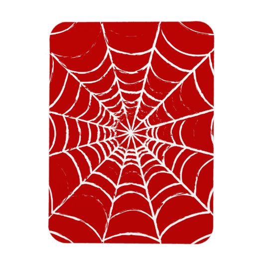 Magnet Flexible Red Web (Vertical)