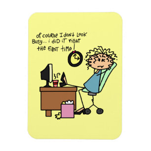 Magnet Flexible Redressez la première fois l'humour