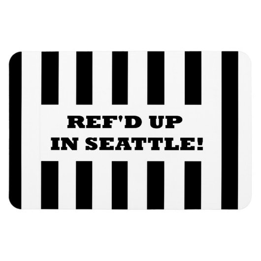 Magnet Flexible Ref'd Up à Seattle avec des arbitres de remplaceme (Horizontal)