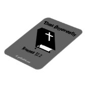 Magnet Flexible Réfléchissez différemment gotGod316.com Bible (Côté Gauche)
