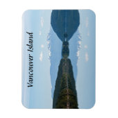 Magnet Flexible Reflet dans un lac - Île de Vancouver, Canada (Vertical)