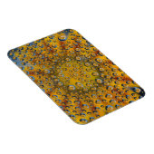 Magnet Flexible Reflet de goutte de rosée sur une fleur, Crescent (Côté Droit)