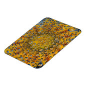 Magnet Flexible Reflet de goutte de rosée sur une fleur, Crescent (Côté Gauche)