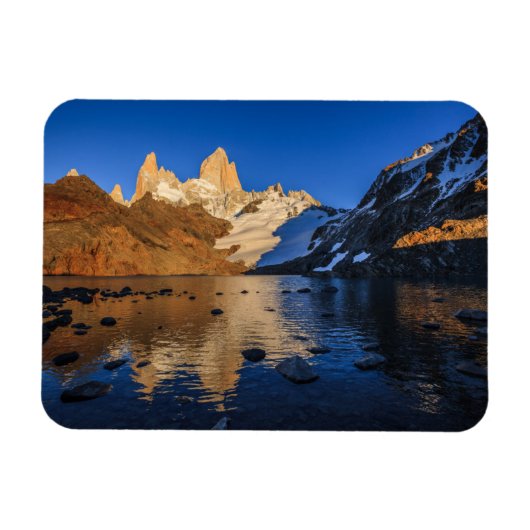 Magnet Flexible Réflexion De Fitz Roy À Sunrise (Horizontal)