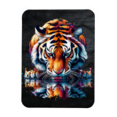 Magnet Flexible Réflexion de l'eau potable tigre (Vertical)