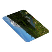Magnet Flexible Réflexion du lac Rainier avec Fleurs sauvages (Côté Droit)