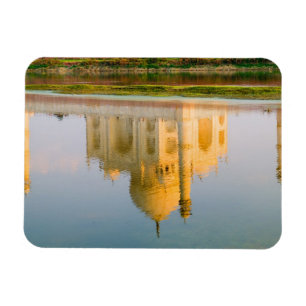 Magnet Flexible Réflexion du temple mondialement célèbre Taj Mahal