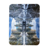 Magnet Flexible Réflexion hivernale à Yosemite (Vertical)
