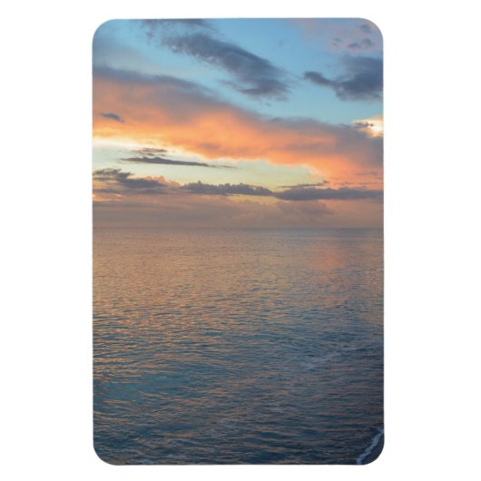 Magnet Flexible Réflexions Du Coucher Du Soleil Sur L'Eau (Vertical)