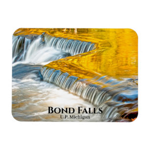 Magnet Flexible Réflexions sur la feuille d'automne Bond Falls Wa