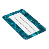 Magnet Flexible réflexions sur l'eau wifi détails (Côté Droit)