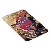 Magnet Flexible Réfrigérateur Aimant Rabbit Abstrait (Côté Droit)