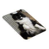 Magnet Flexible Réfrigérateur conçu pour la photo de chat (Côté Droit)