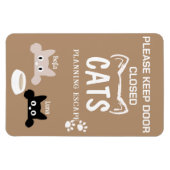 Magnet Flexible Réfrigérateur de porte d'évasion de planification  (Horizontal)