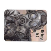 Magnet Flexible Réfrigérateur de préparation de guerre Aimant votr (Horizontal)