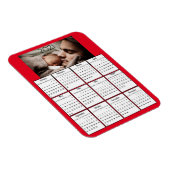 Magnet Flexible Réfrigérateur Mini Calendrier 2021 (Côté Droit)