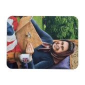 Magnet Flexible Réfugié d'Angleterre 1975 (Horizontal)