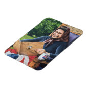 Magnet Flexible Réfugié d'Angleterre 1975 (Côté Gauche)