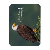 Magnet Flexible Regal Bald Eagle (Vertical)
