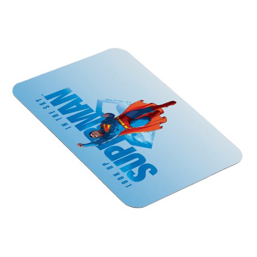 Magnet Flexible Regarde ça, Superman (Côté Droit)