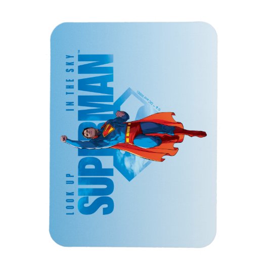 Magnet Flexible Regarde ça, Superman (Vertical)