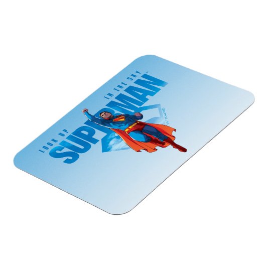 Magnet Flexible Regarde ça, Superman (Côté Gauche)