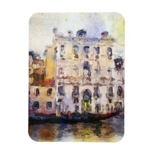 Magnet Flexible Regarde OD Venise faite dans l'aquarelle