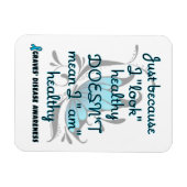 Magnet Flexible "Regarde" sain/papillon...graves' (Horizontal)