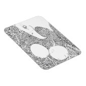 MAGNET FLEXIBLE REGARDER ET ATTENDRE QUE LES OEUFS S'ATTACHENT (Côté Droit)