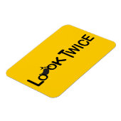 Magnet Flexible Regardez deux fois pour les motos (Côté Gauche)