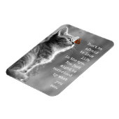 Magnet Flexible Regardez la vie dans les yeux Motivational Citatio (Côté Gauche)