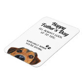 Magnet Flexible Regardez Vers Vous Fête des pères Drôle De L'Aiman (Côté Gauche)