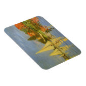 Magnet Flexible Regatta à Argenteuil par Claude Monet (Côté Droit)